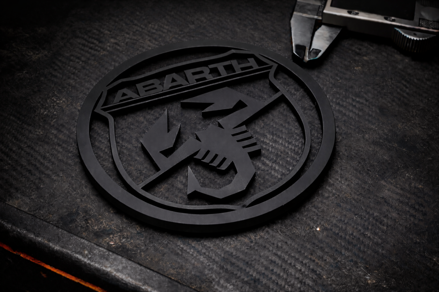 Scorpion logo badge for Abarth extractor
