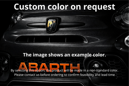 Scritta ABARTH in rilievo per griglia anteriore – Abarth 595 / 695 PH4 restyling