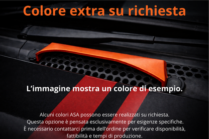 Presa d'aria mostrina sottoparabrezza per aspirazione FORGE    – Fiat 500 Abarth 595/695
