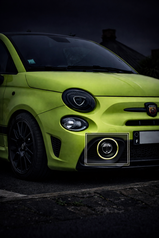 Cover Anello Fendinebbia – Abarth 595 / 695 PH4 restyling