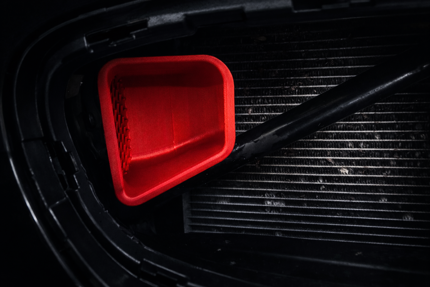 Convogliatore aspirazione aria V.1 - BMW Serie 1-2 (F20/F21/F22/F23) Air scoop (HOT CLIMATE INTAKE)