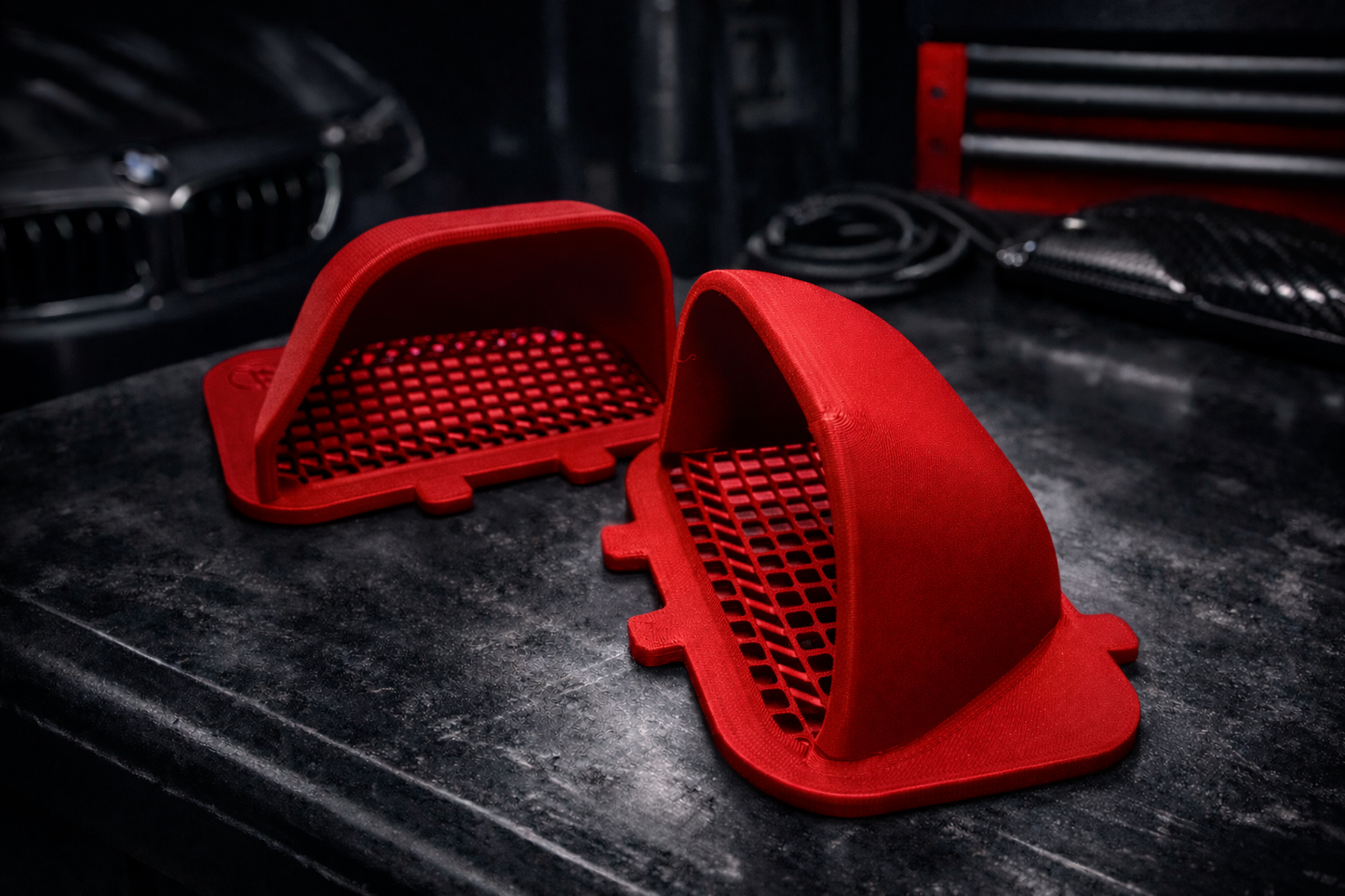 Convogliatore aspirazione aria V.1 - BMW Serie 1-2 (F20/F21/F22/F23) Air scoop (HOT CLIMATE INTAKE)