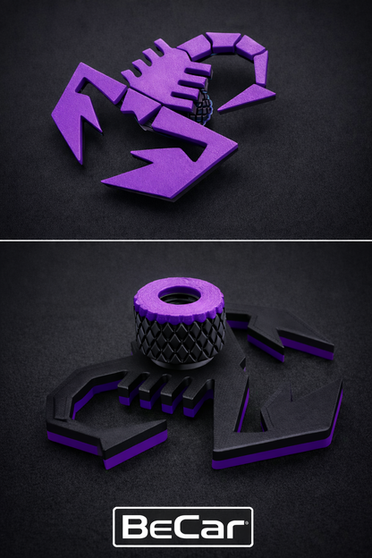 Scorpion logo badge for Abarth extractor