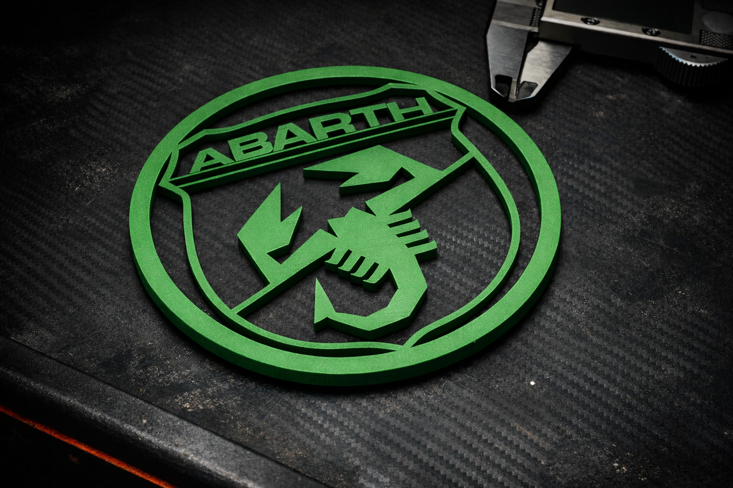 Scorpion logo badge for Abarth extractor