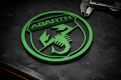 Scorpion logo badge for Abarth extractor