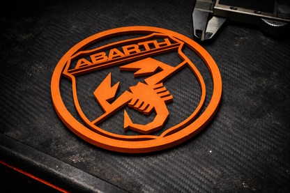 Scorpion logo badge for Abarth extractor