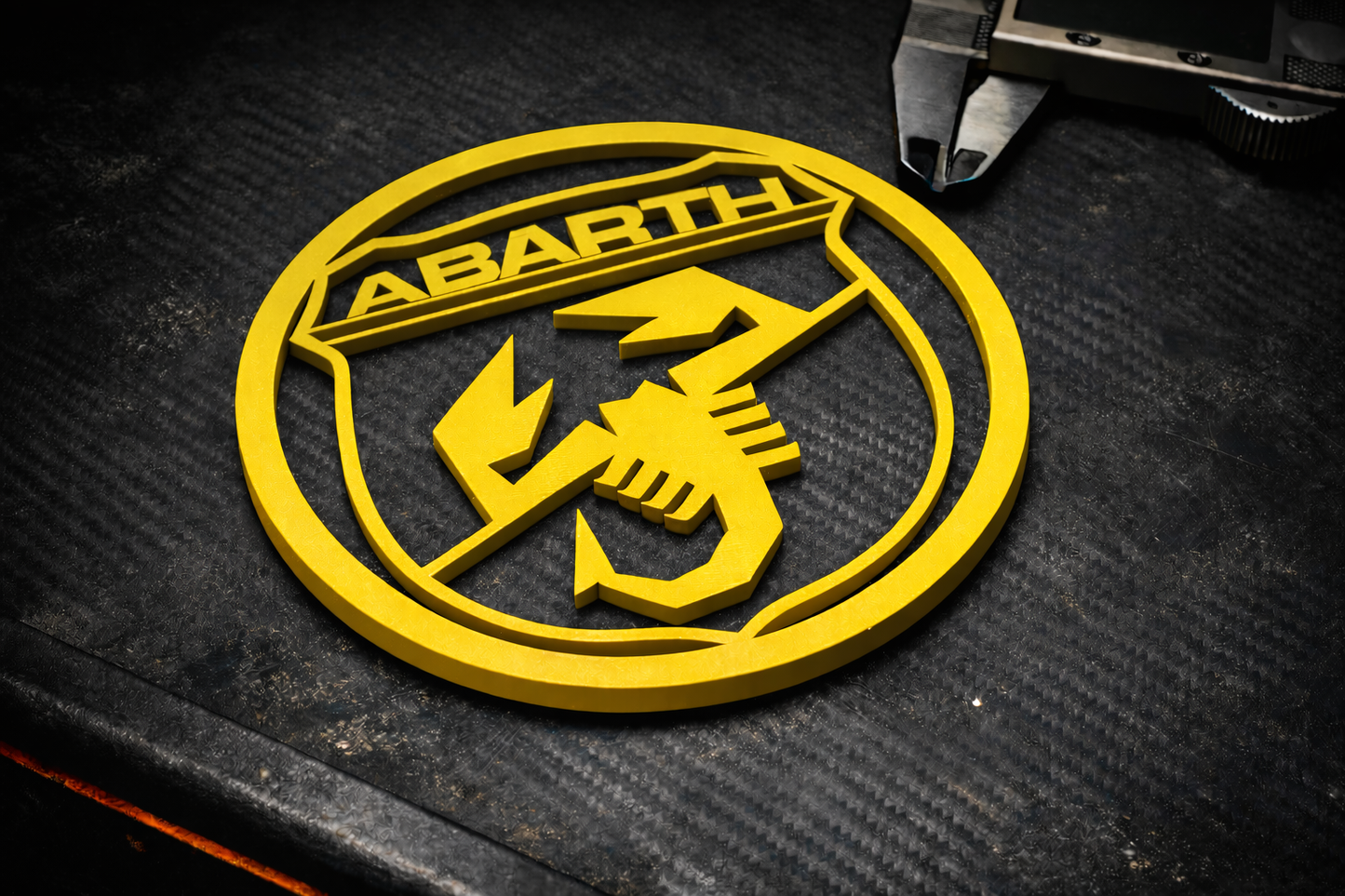 Scorpion logo badge for Abarth extractor