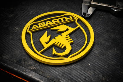 Scorpion logo badge for Abarth extractor
