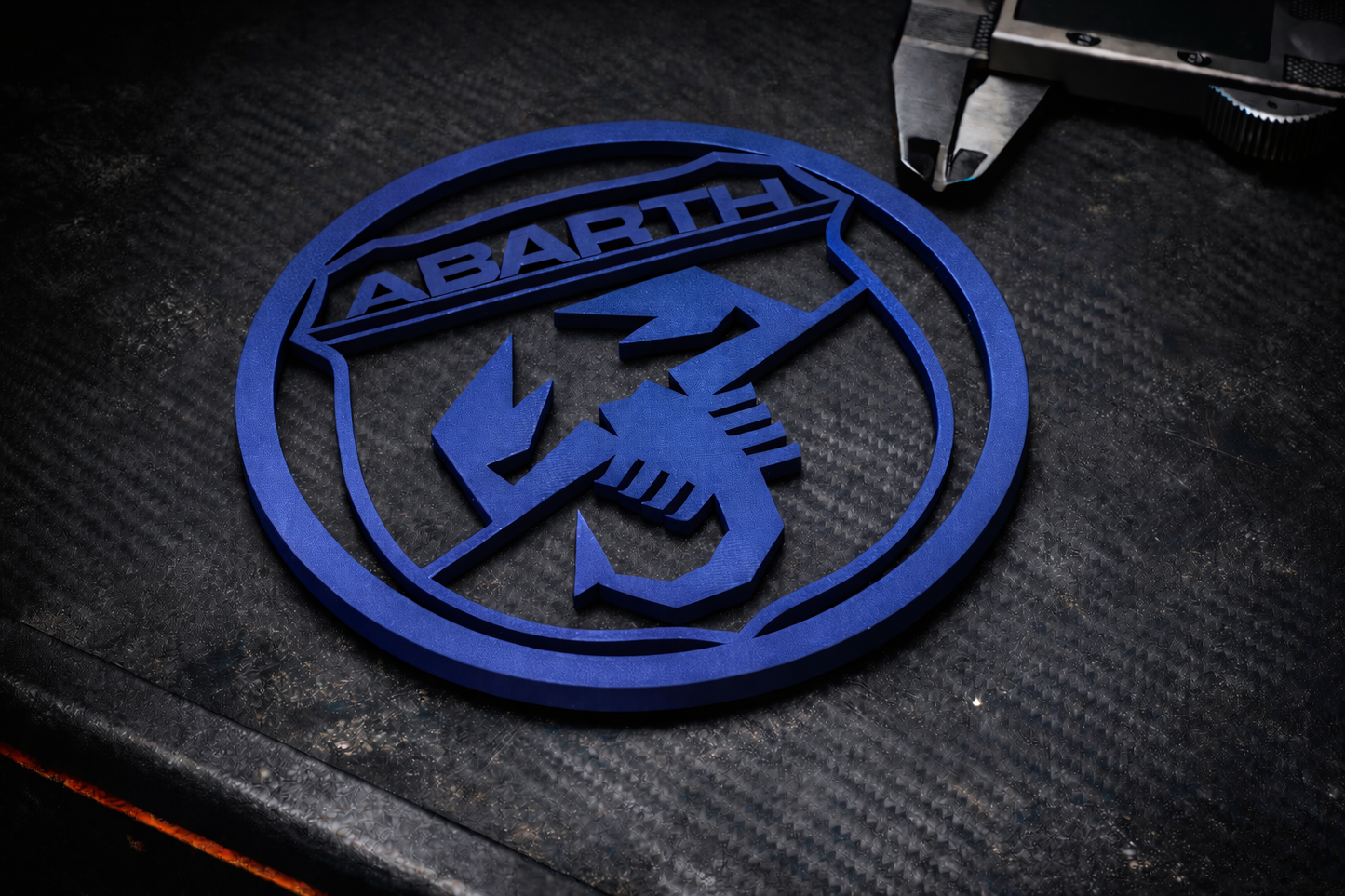 Scorpion logo badge for Abarth extractor