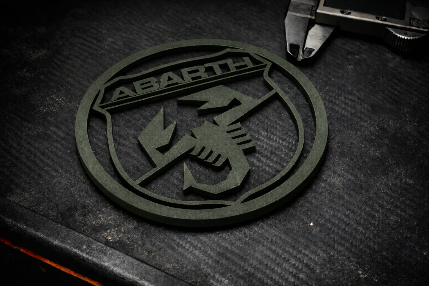 Scorpion logo badge for Abarth extractor