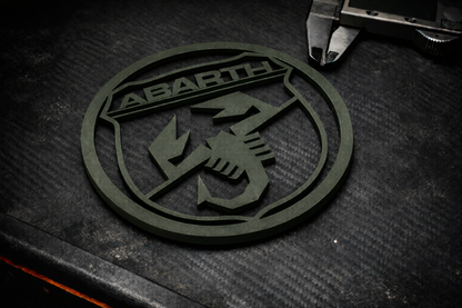 Scorpion logo badge for Abarth extractor