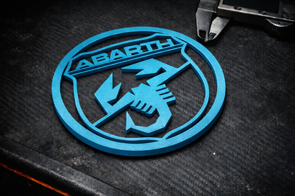 Scorpion logo badge for Abarth extractor