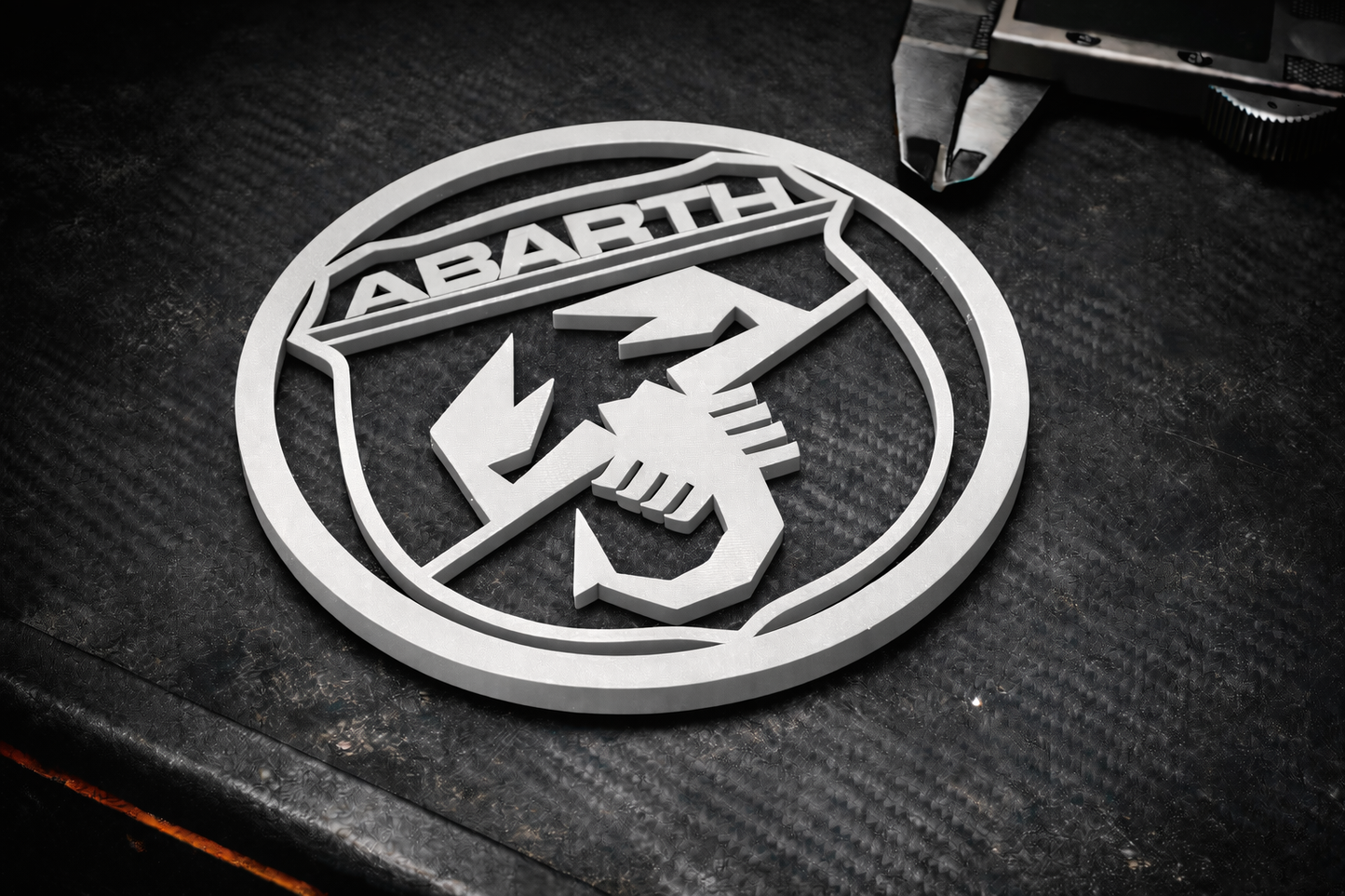Scorpion logo badge for Abarth extractor