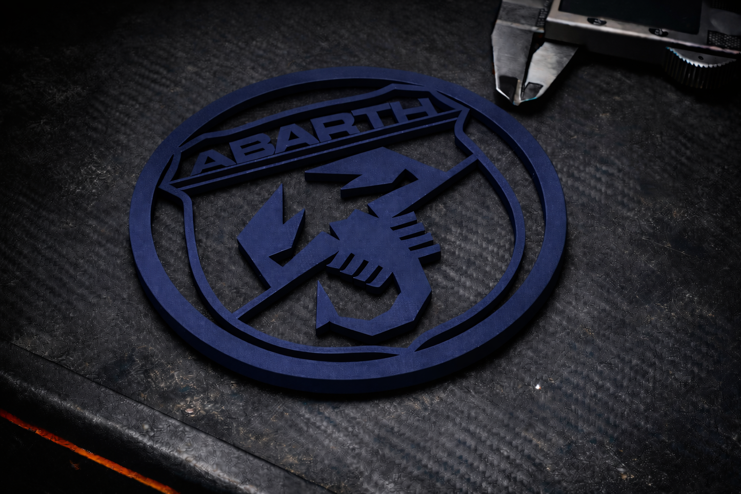 Scorpion logo badge for Abarth extractor