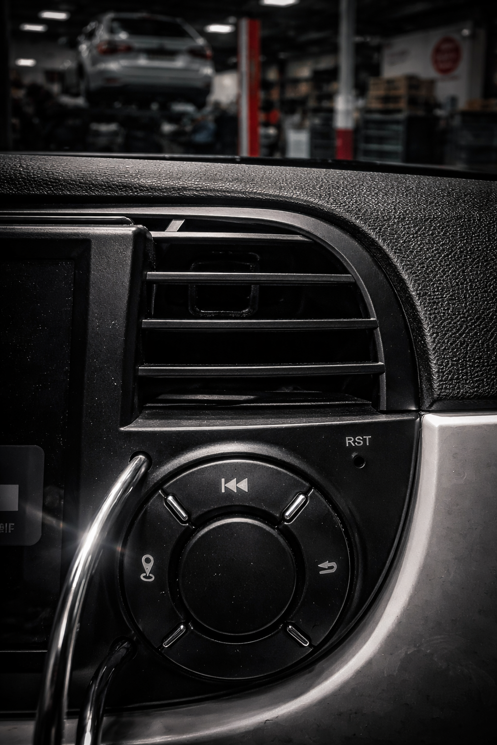 Kit zur Wiederherstellung des AC-Flusses nach 2-DIN-Radioeinbau – Fiat 500 / Abarth 500 PH3 Pre-Facelift