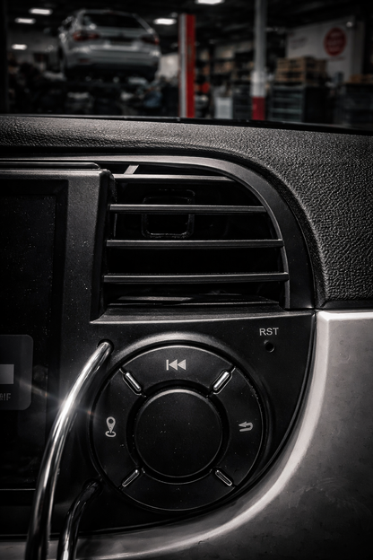 Kit zur Wiederherstellung des AC-Flusses nach 2-DIN-Radioeinbau – Fiat 500 / Abarth 500 PH3 Pre-Facelift