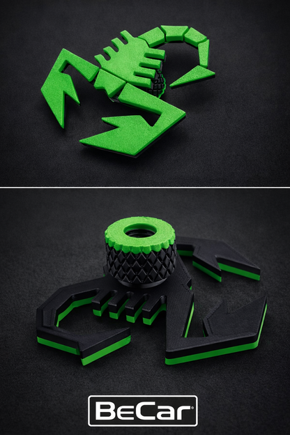Scorpion logo badge for Abarth extractor