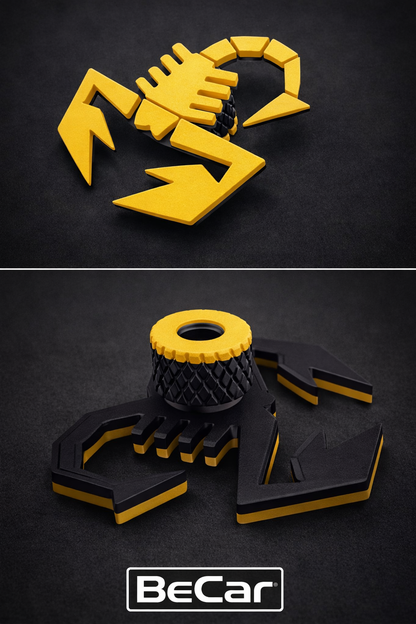 Scorpion logo badge for Abarth extractor