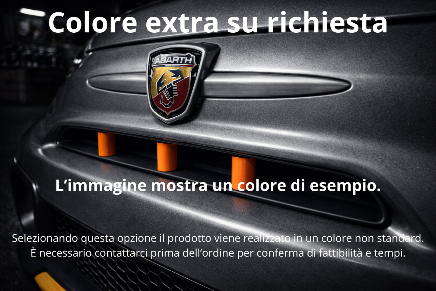 Clip Cover griglia feritoia paraurti anteriore – Abarth 595 / 695 PH4 restyling