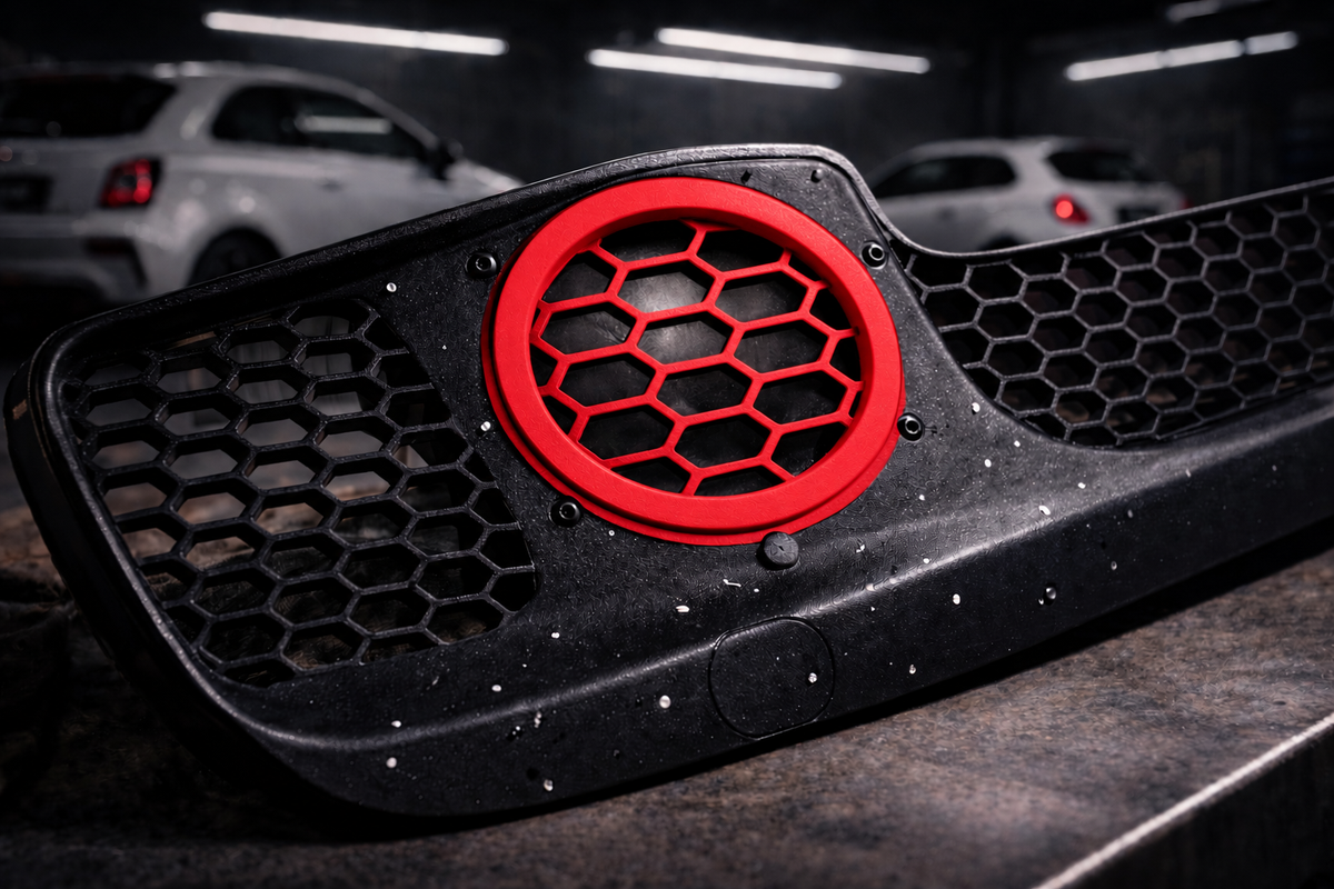 Nebelscheinwerfergitter vorn – Abarth 500 PH3 Vor-Facelift
